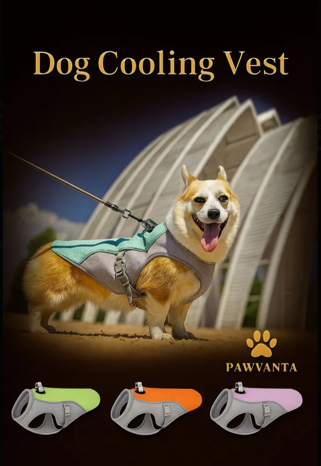 Summer Cooling Vest for Dogs – Ultimate Heat Protection! ☀️